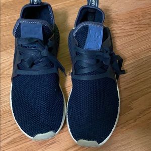 NMD adidas blue sneakers